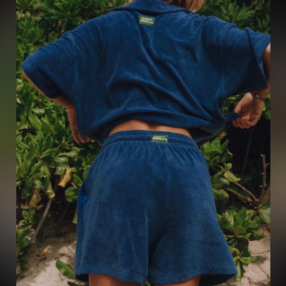Daily drills terry sweat shorts in night